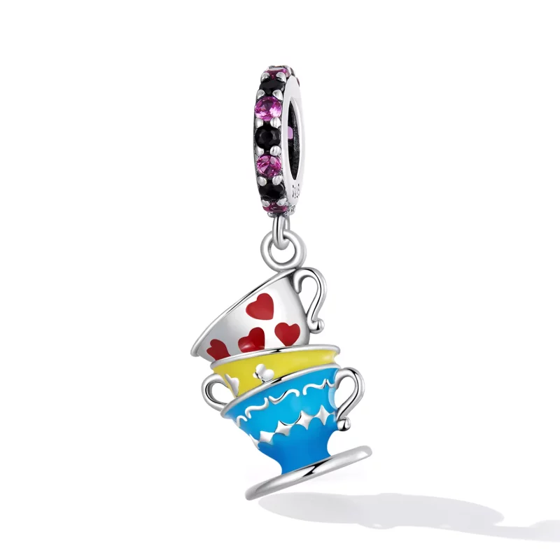(imagen para) Pendiente colgante estilo Pandora Magic Cup - SCC2244 - Ver 2