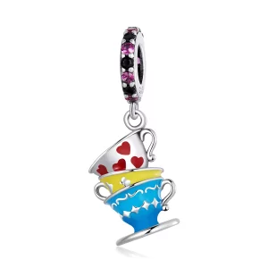(imagen para) Pendiente colgante estilo Pandora Magic Cup - SCC2244