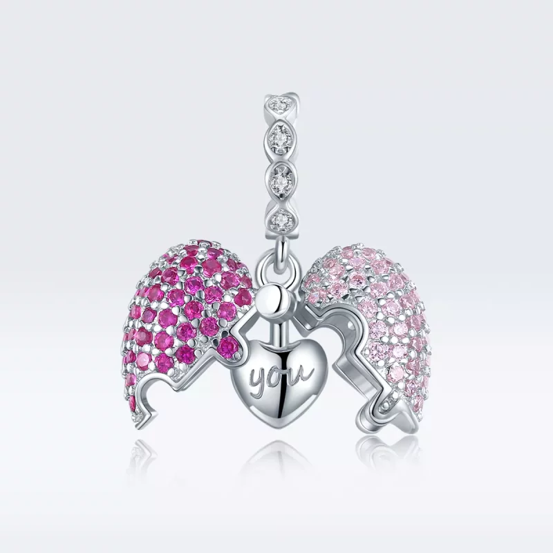 (imagen para) Pendiente Pandora Style Plata Sólo Tú - BSC282 - Ver 5