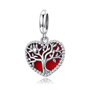 (imagen para) Pulsera estilo Pandora en plata con colgante Árbol del Amor - SCC1556
