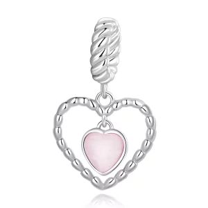 (imagen para) Pulsera estilo Pandora Exquisito Dije de Amor - SCC2228