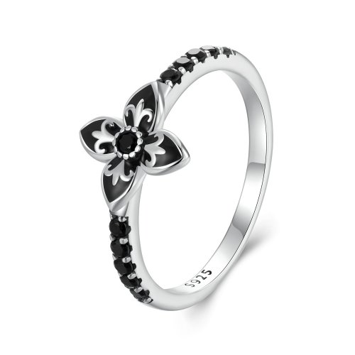 Anillo Flor de Noche Estilo PANDORA - SCR1075