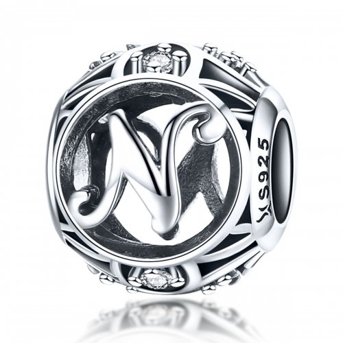 Charm Pandora estilo letra N - SCC738-N
