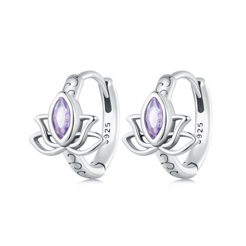Aretes tipo Pandora con diseño de gato - SCE1488-LD