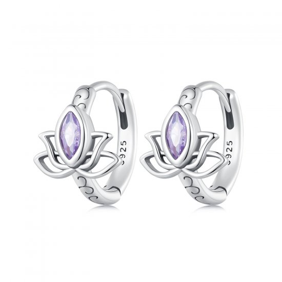 Aretes tipo Pandora con diseño de gato - SCE1488-LD - Haga click en la imagen para cerrar