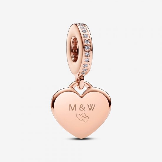 Charm Colgante Pandora Etiqueta de Corazón para Grabar - 788761C01 - Haga click en la imagen para cerrar