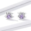 Estos aretes tipo Pandora en forma de cangrejo miniatura - BSE572