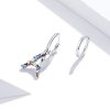 Aros de aro estilo Pandora para niña romántica - SCE1030