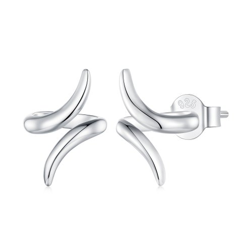 Pendientes de botón con estilo de auriculares Pandora - BSE903
