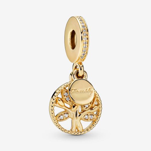 Charm Colgante Pandora Árbol Genealógico Brillante - 768661C01
