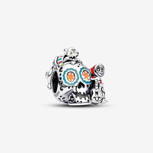 Charm Pandora Calavera de Miguel y Dante de Coco de Disney Pixar que Brilla en la Oscuridad - 792817C01
