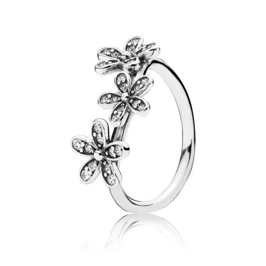 Anillo Margaritas Deslumbrantes - PANDORA - Haga click en la imagen para cerrar
