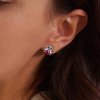 Pendientes de estilo Pandora con mariquitas - SCE1634