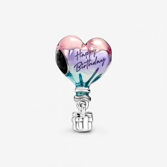 Charm de globo aerostático con feliz cumpleaños de Pandora - 791501C01 - Haga click en la imagen para cerrar