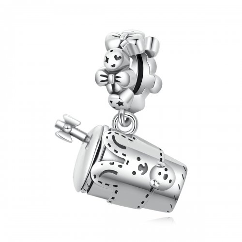 Pendiente de Copa de Agua Exquisito Estilo Pandora para Niñas - SCC2047