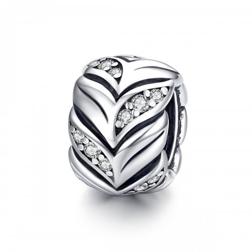 Charm estilo Pandora plateado "Te quiero Abuela Gigi" - SCC1762