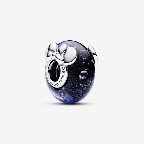 Charm Pandora Cristal de Murano Azul Mickey Mouse & Minnie Mouse de Disney - 792958C01