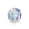 Charm de copo de nieve de cristal al estilo de Pandora - SCC1666