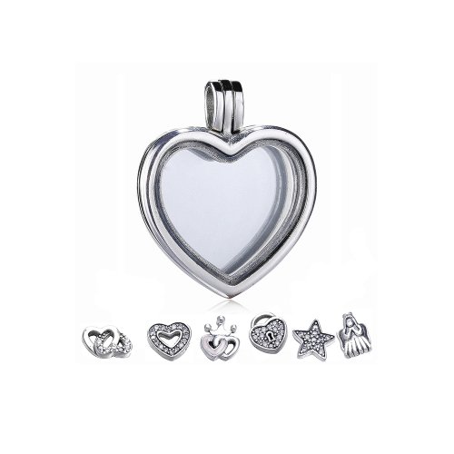 Colgante Locket Corazón con Petite - PANDORA