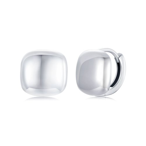 Pendientes cuadrados estilo PANDORA - BSE973