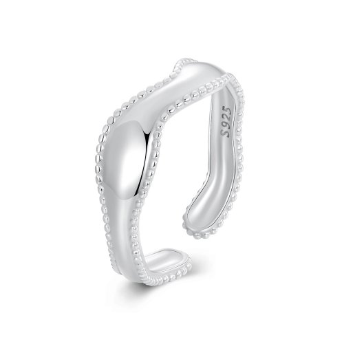 Anillo de olas estilo PANDORA - SCR1002-E