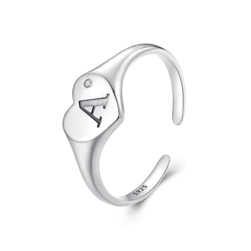 Anillo con el alfabeto estilo PANDORA - SCR1032-E