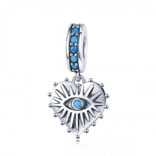 Estilo Pandora Corazón de Bohemia Dangle - SCC873
