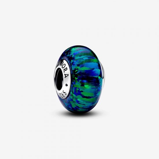 Charm Pandora Verde Opalescente - 791691C04 - Haga click en la imagen para cerrar
