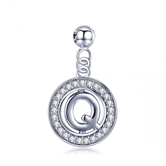 Pandora Style Me Wish Letter-Q Dangle - BSP001-Q - Haga click en la imagen para cerrar