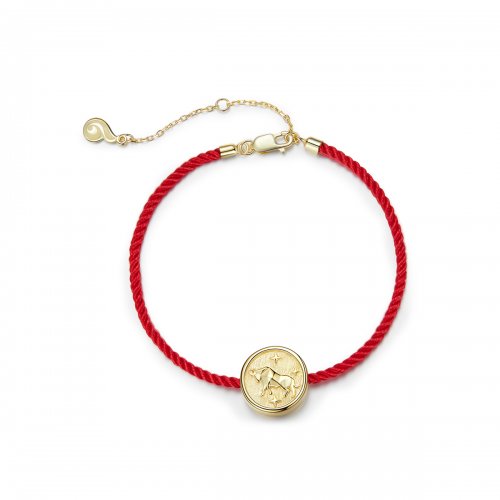 Pulsera estilo Pandora del signo de Tauro - BSB072