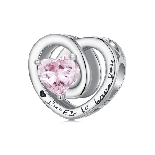 Charm de Agradecimiento con Estilo Pandora - BSC921 Charm de Agradecimiento con Estilo Pandora - BSC921