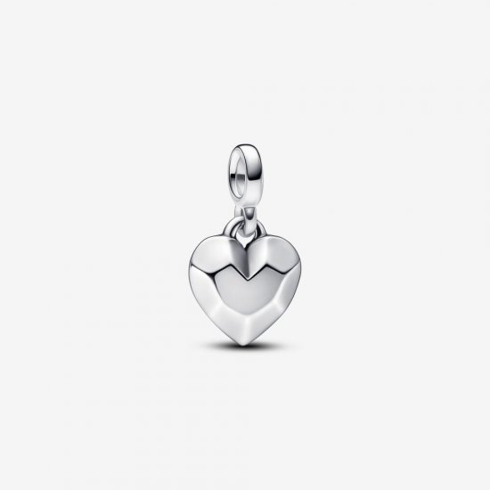 Mini Charm Colgante Corazón Facetado Pandora ME - 792305C00 - Haga click en la imagen para cerrar