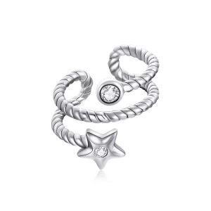 (imagen para) Clip de oreja con estilo Pandora - SCE1135