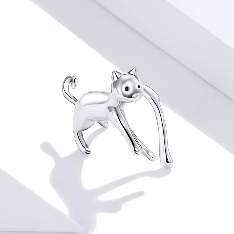 (imagen para) Estilo Pandora - Clip de Oreja de Gatito Lindo - SCE967 - Ver 4
