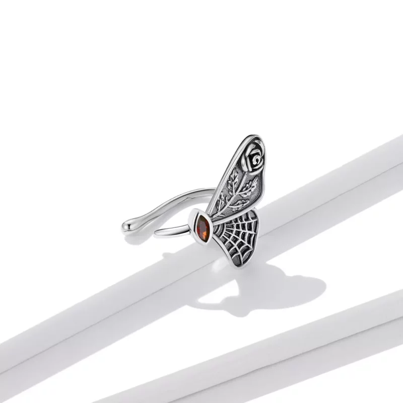 (imagen para) Estilo Pandora Retro Mariposa Ear clip - BSE533 - Ver 2