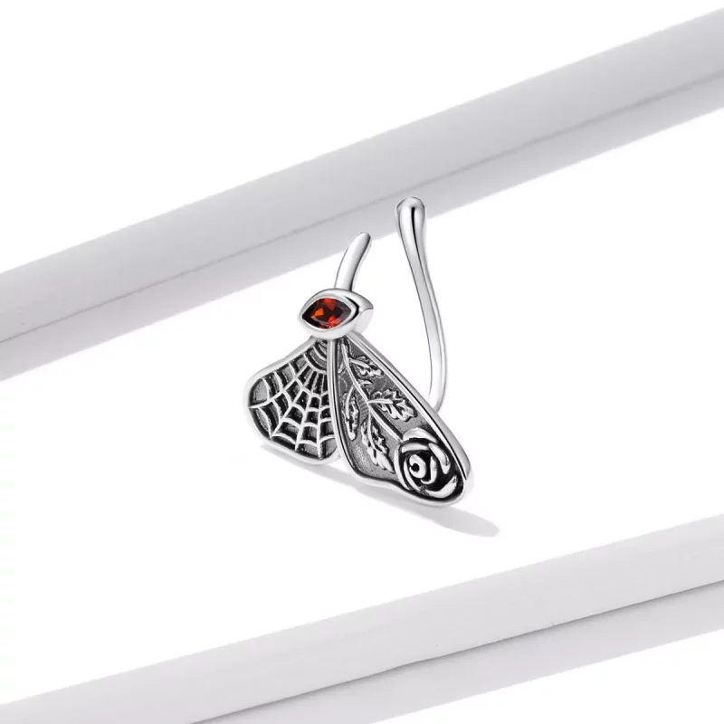 (imagen para) Estilo Pandora Retro Mariposa Ear clip - BSE533 - Ver 3