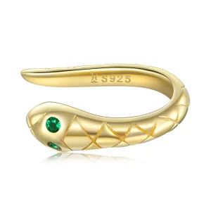 Pandora Style Pendiente de oreja con luz de serpiente - SCE1097 (imagen para) Pandora Style Pendiente de oreja con luz de serpiente - SCE1097