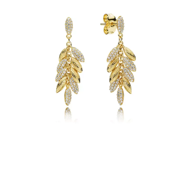 (imagen para) Pendientes en PANDORA Shine Espigas Colgantes