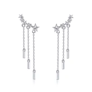 (imagen para) Pendientes colgantes de amor meteoro estilo Pandora - SCE399