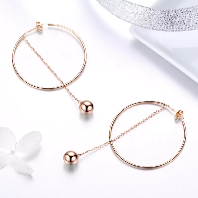 (imagen para) Pendientes colgantes de estilo Pandora con forma de Pokeball - SCE569 - Ver 2