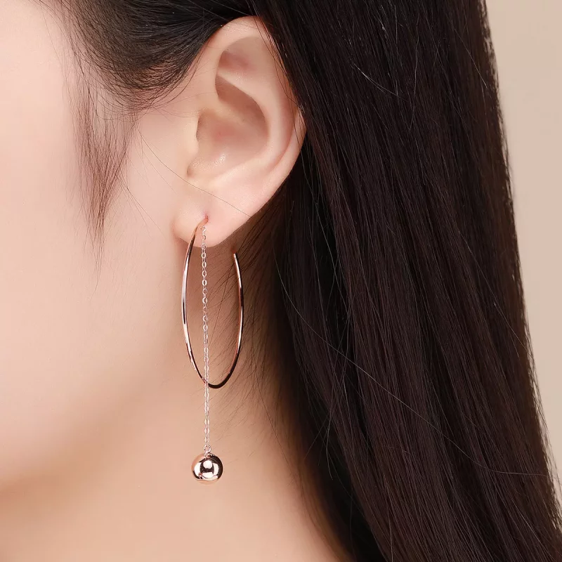 (imagen para) Pendientes colgantes de estilo Pandora con forma de Pokeball - SCE569 - Ver 6