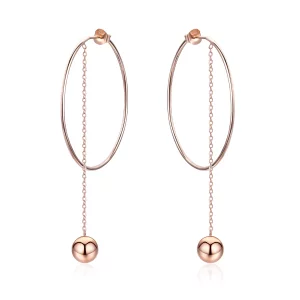 Pendientes colgantes de estilo Pandora con forma de Pokeball - SCE569 (imagen para) Pendientes colgantes de estilo Pandora con forma de Pokeball - SCE569
