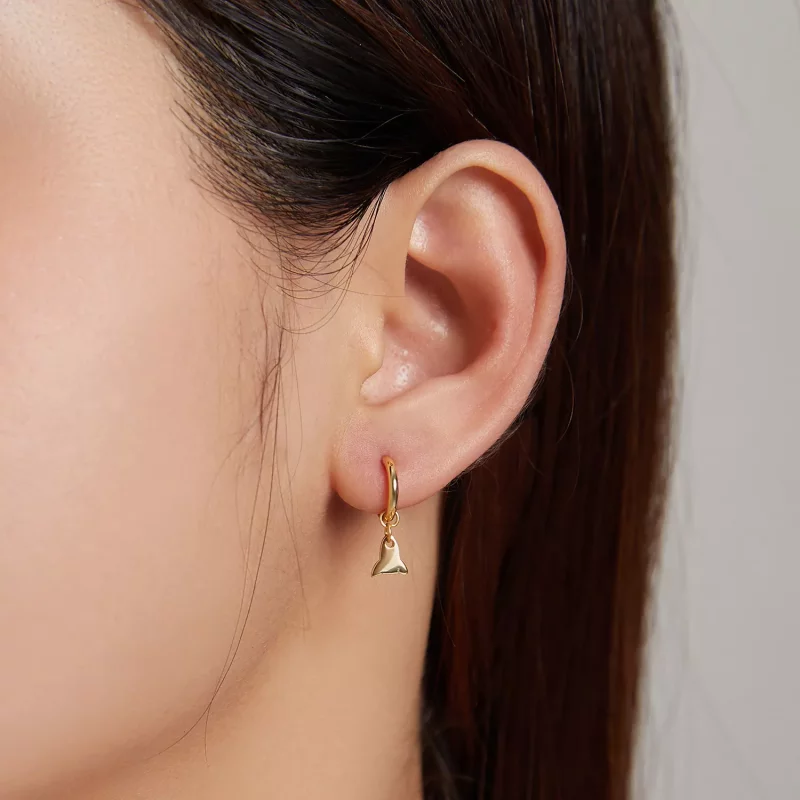 (imagen para) Pendientes colgantes de estilo Pandora - SCE1188-B - Ver 4
