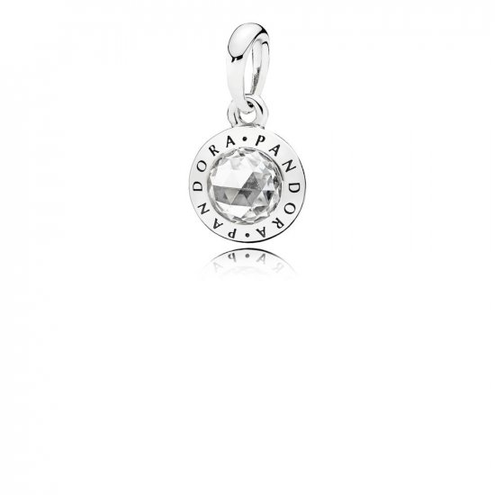 Colgante en plata de ley Logo Radiante de PANDORA - 396217CZ - Haga click en la imagen para cerrar
