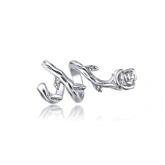 Charm de vides rosas plateadas estilo Pandora - BSC310 - Haga click en la imagen para cerrar