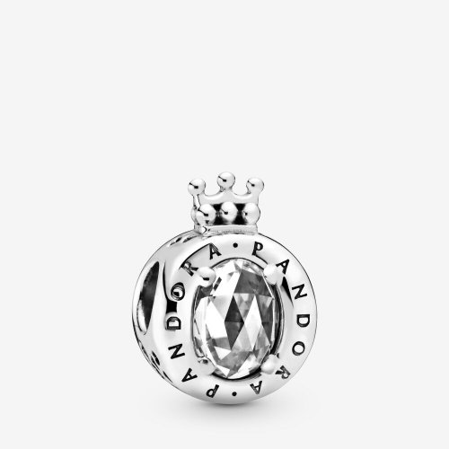 Charm resplandeciente Corona Pandora O - 798266CZ
