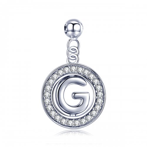 Colgante Pandora Style Me Wish con letra G - BSP001-G