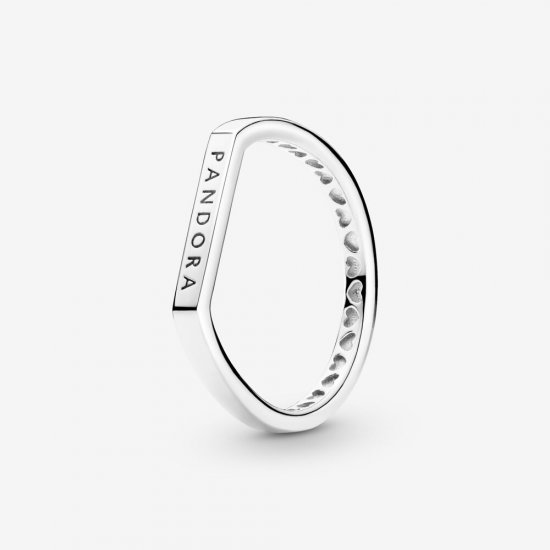 Anillo apilable PANDORA Logo Bar - 199048C00 - Haga click en la imagen para cerrar