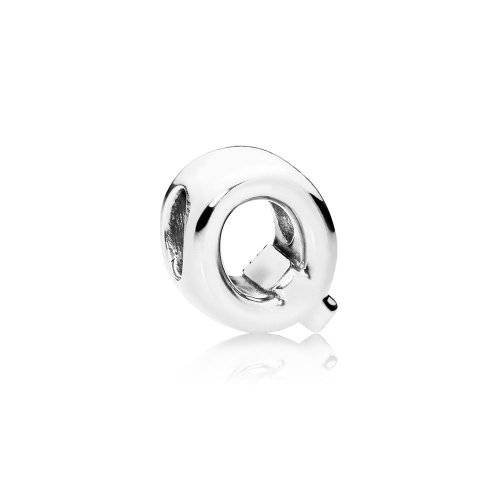 Charm en plata de ley Letra Q - PANDORA