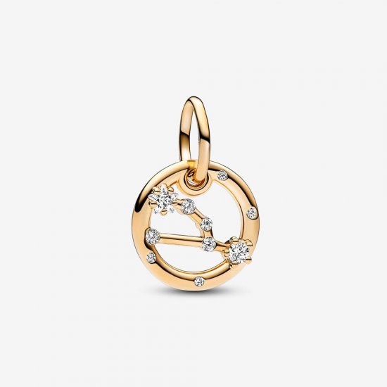 Charm Colgante Pandora Zodiaco Tauro - 762707C01 - Haga click en la imagen para cerrar